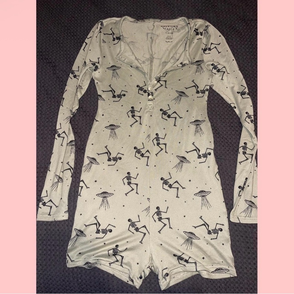 AE Halloween lounge romper